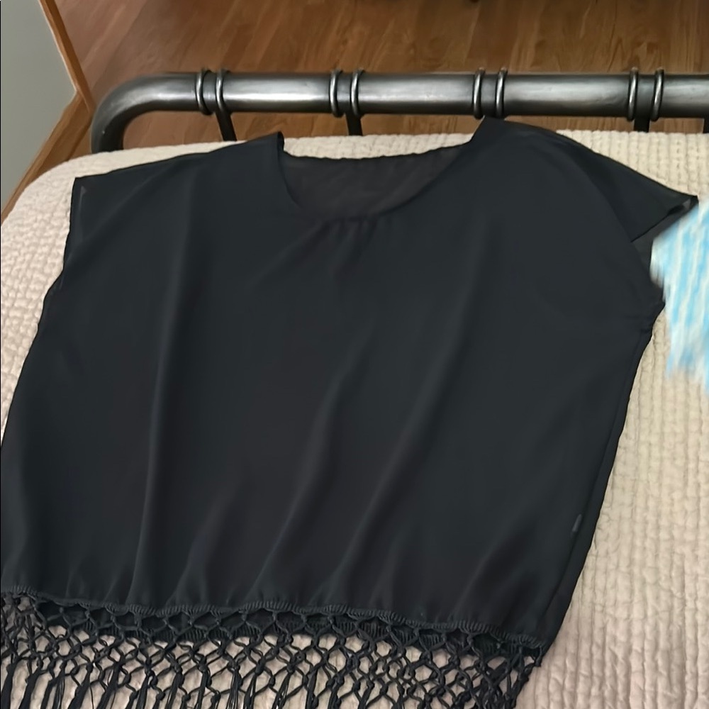 Elegant Black Women's Top